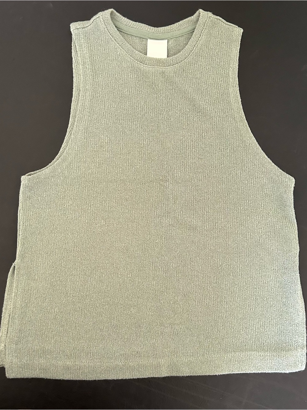 H&M Light Sage Green Knit Tank
